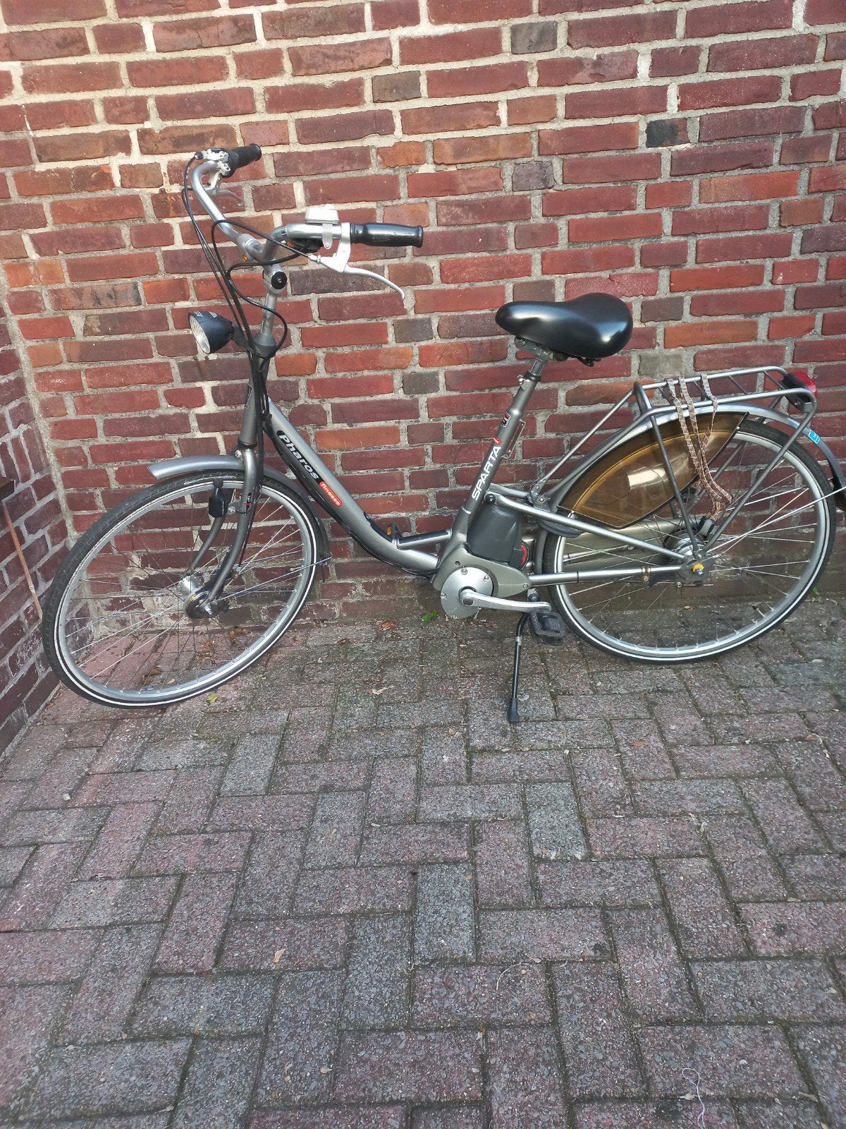 dames stadsfiets, Sparta, was elektrisch maar goed in gebrui, Fietsen en Brommers, Fietsen | Driewielfietsen, Ophalen, Gebruikt