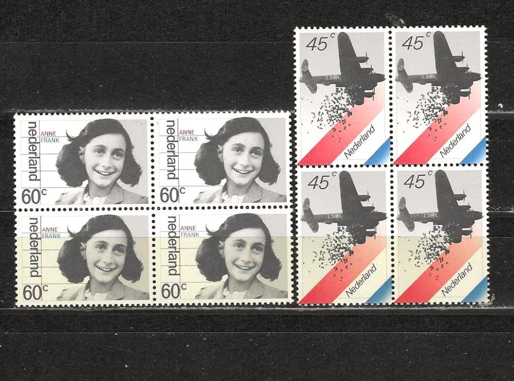 Nl 1198-1199 postfris blok van 4, Ophalen of Verzenden, Na 1940, Postfris