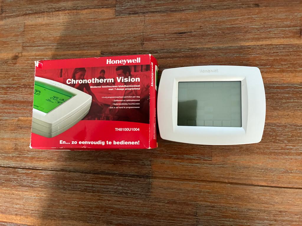 Honeywell Chronotherm Vision Klokthermostaat TH8100U1004, Ophalen, Slimme thermostaat, Zo goed als nieuw