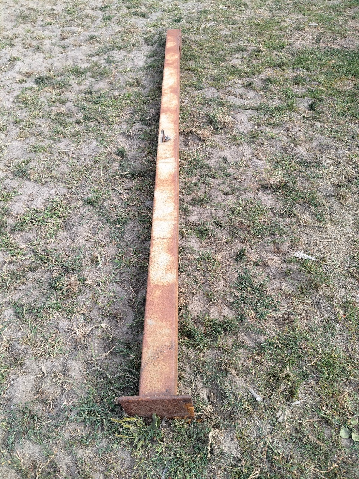 Metalen paal / balk - 290 cm lang, Doe-het-zelf en Verbouw, Metalen, Ophalen, Gebruikt, IJzer
