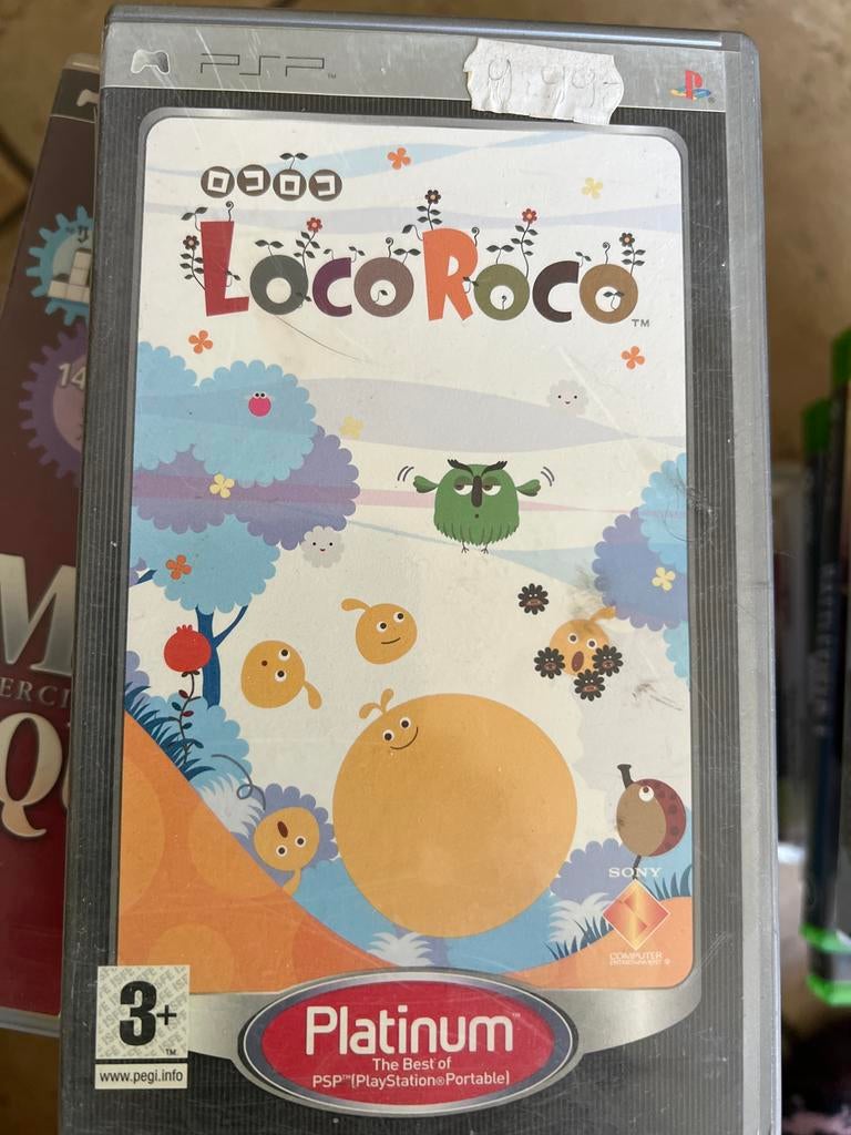 LocoRoco PSP Platinum - Unieke Muzikale Platformer, Gebruikt, 1 speler, Ophalen of Verzenden, Vanaf 3 jaar