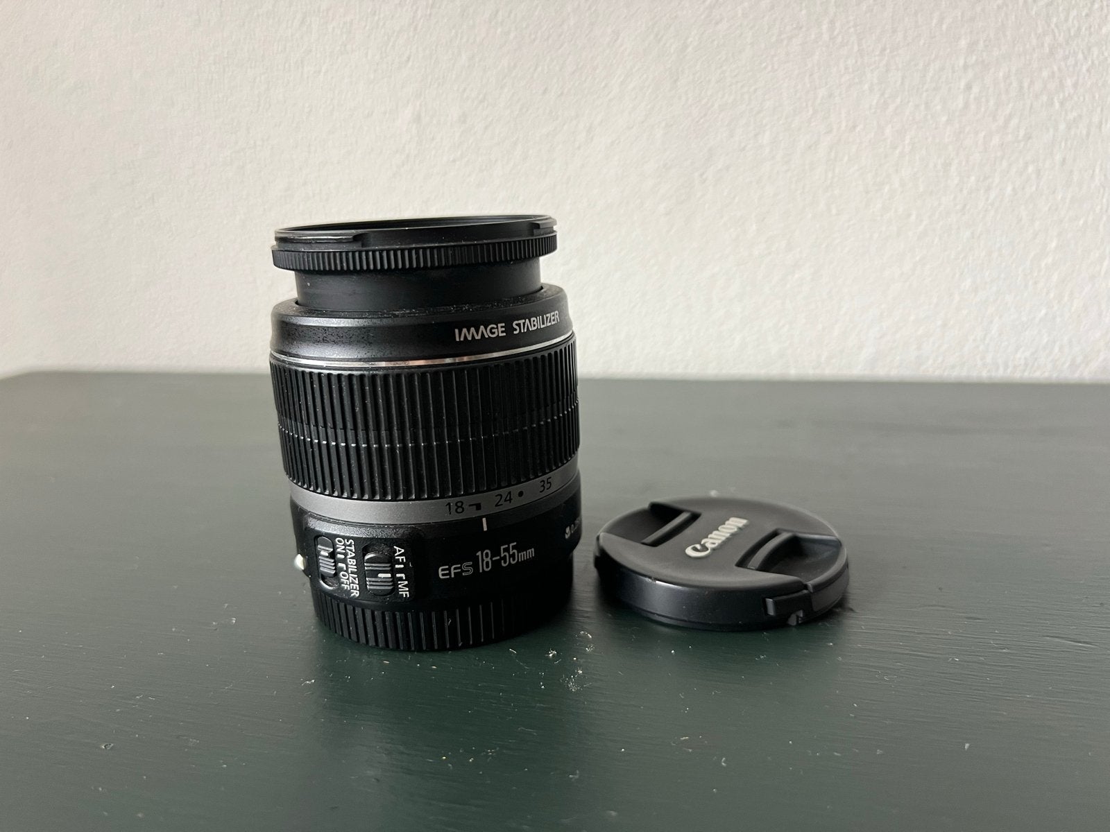 Canon EF-S 18-55mm f/3.5-5.6 IS Zoomlens, Audio, Tv en Foto, Fotografie | Lenzen en Objectieven, Canon, Autofocus, Ophalen of Verzenden