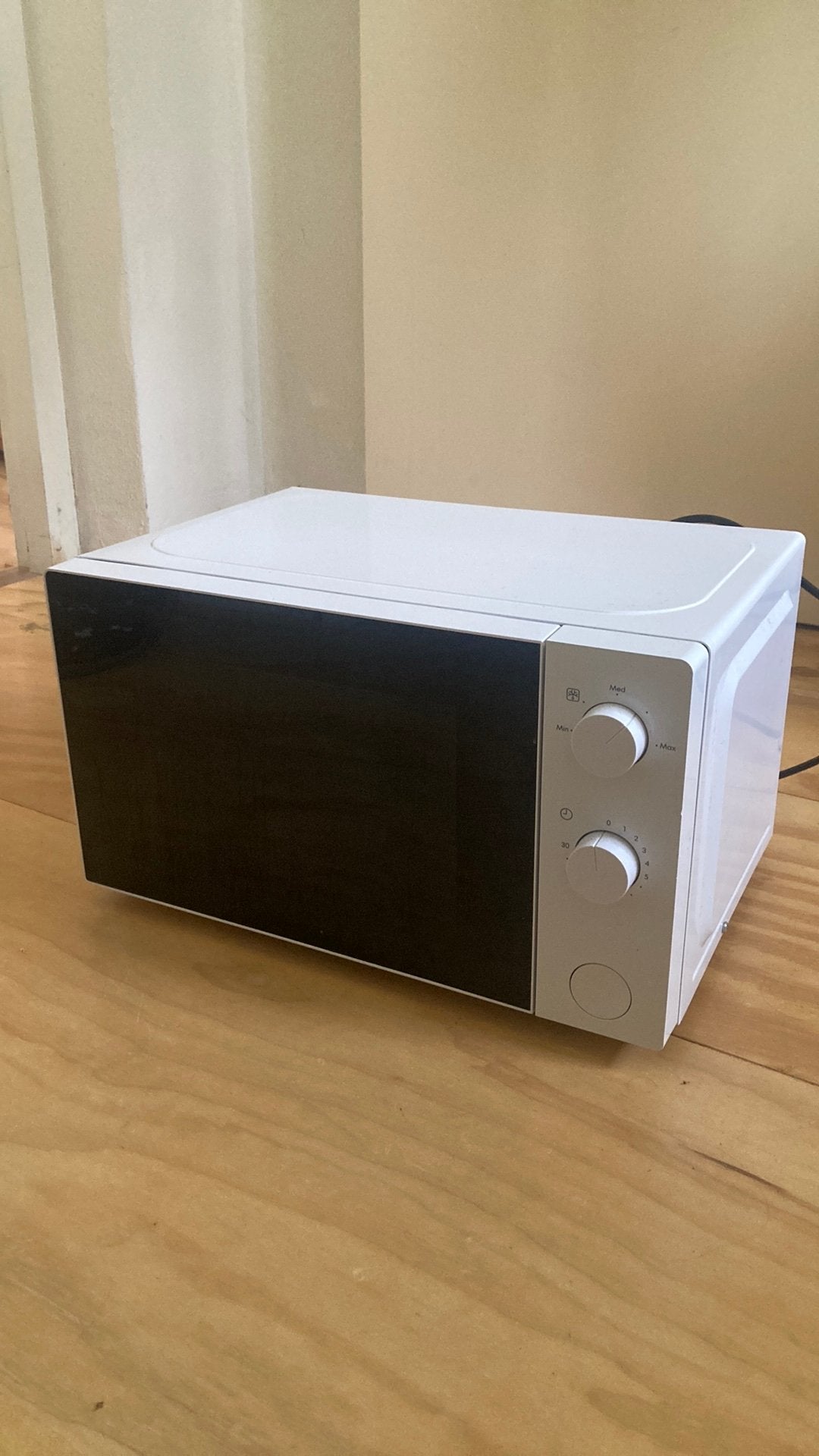 Ikea magnetron, Ophalen, Minder dan 45 cm, Draaiplateau, Vrijstaand