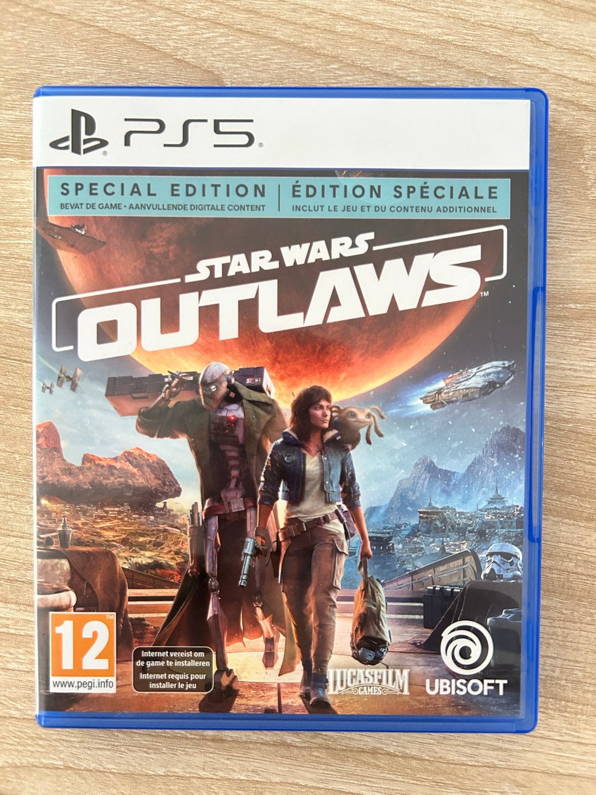 Star Wars Outlaws Special Edition PS5 - Nieuwstaat, Avontuur en Actie, 1 speler, Ophalen of Verzenden, Zo goed als nieuw
