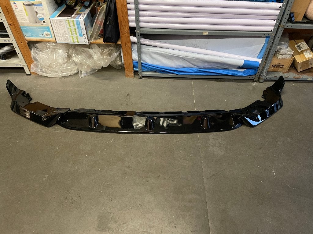 bumper spoiler zwart piano black tuning spoiler bumper, Ophalen of Verzenden