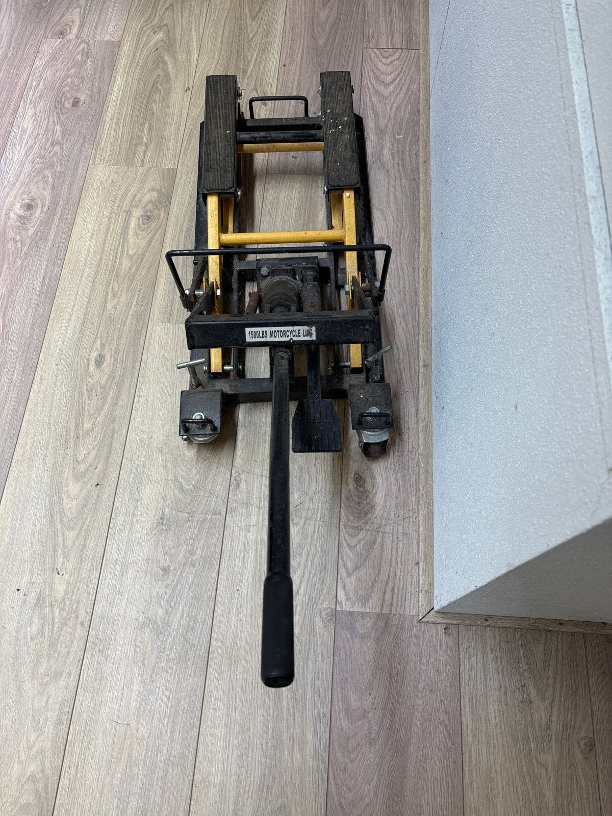 Motorfiets Krik - Hydraulisch - 1500 LBS, Auto diversen, Krikken, Ophalen, Gebruikt, Krik, Europa