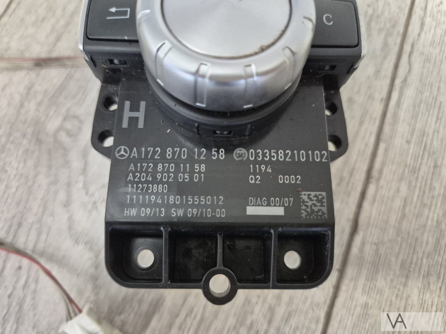 Navigatie controller bediening Mercedes CLS SLK A1728701258, Gebruikt, -, Ophalen of Verzenden, -