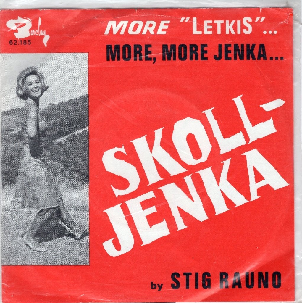 STIG RAUNO  -  Letkis, Gebruikt, 7 inch, Pop, Fotohoes