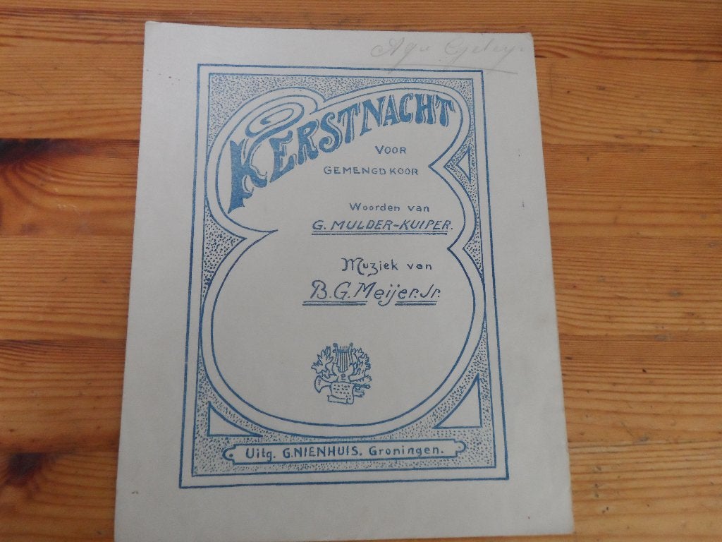 Kerstnacht - meijer / mulder-kuiper, Gebruikt, Ophalen of Verzenden, Koor, Religie en Gospel