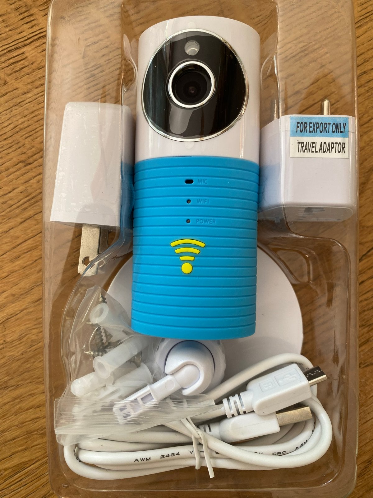 Clever Dog Smart Camera voor in huis.  - Beveiligingscamera, Ophalen of Verzenden, Nieuw, Binnencamera