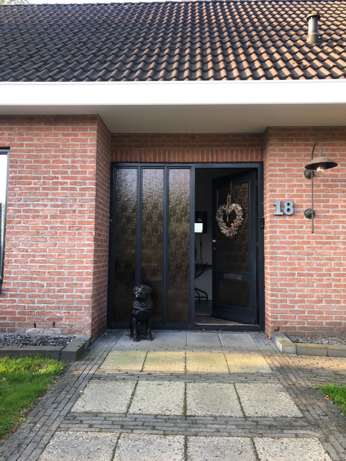 Hardhouten voordeur 2115x875 mm, Ophalen of Verzenden