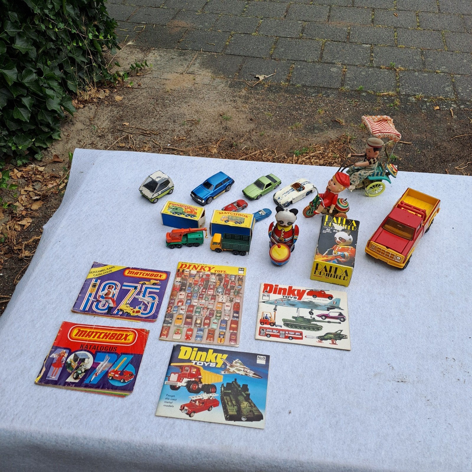 Lot antiek speelgoed, Ophalen of Verzenden