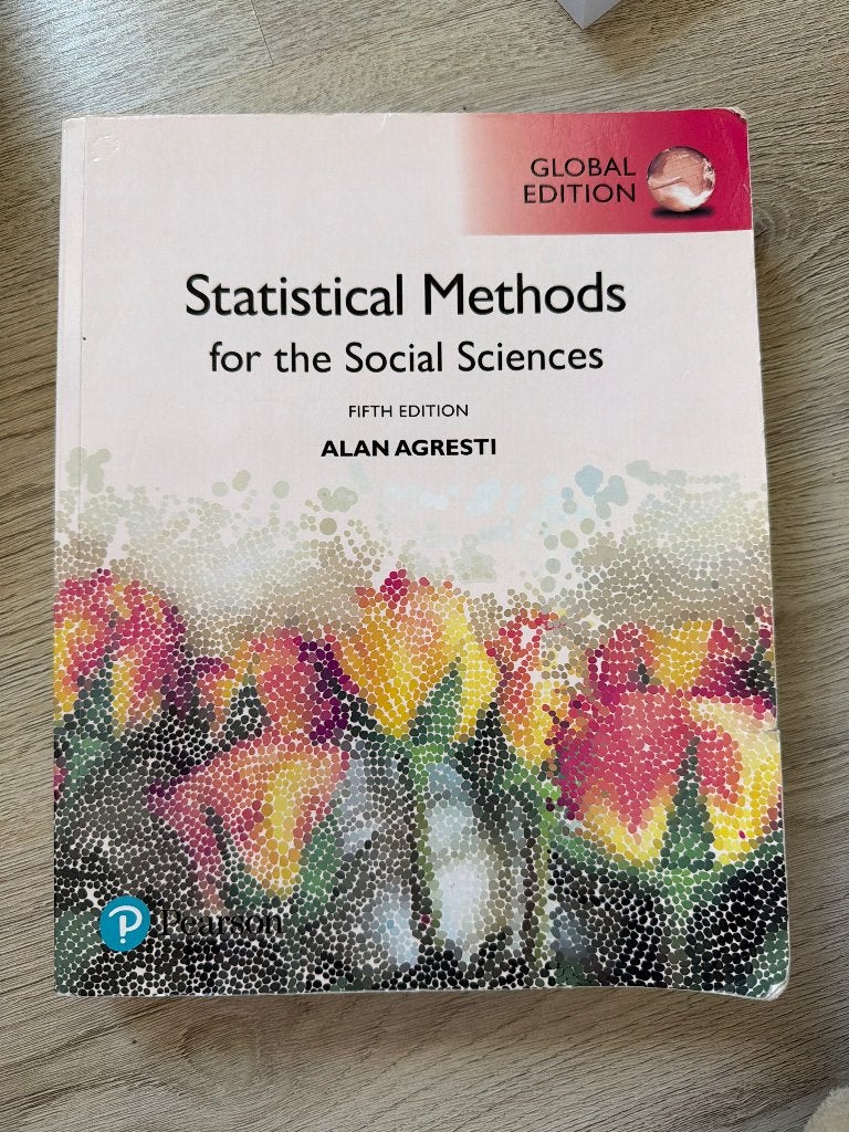 Statistical methods for the social sciences, Boeken, Alan Agresti, Ophalen of Verzenden, Beta, WO