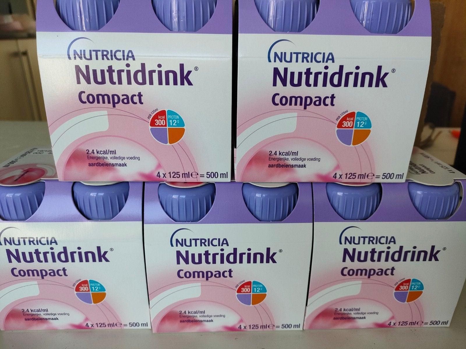 nutridrink compact aardbei 19/12/2026  20 flesjes, Ophalen of Verzenden