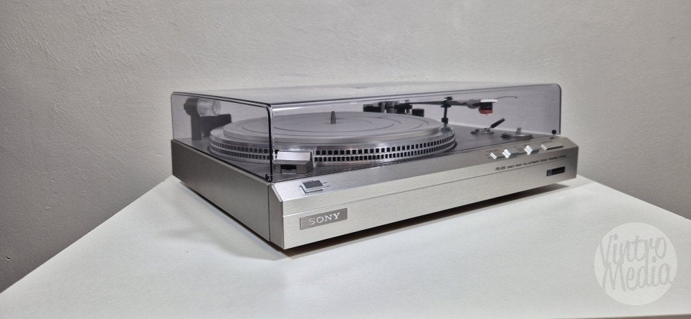 Sony PS-515 Platenspeler | Vol Automatisch | Direct-Drive, Pitch-regelaar, Refurbished, Ophalen of Verzenden, Platenspeler