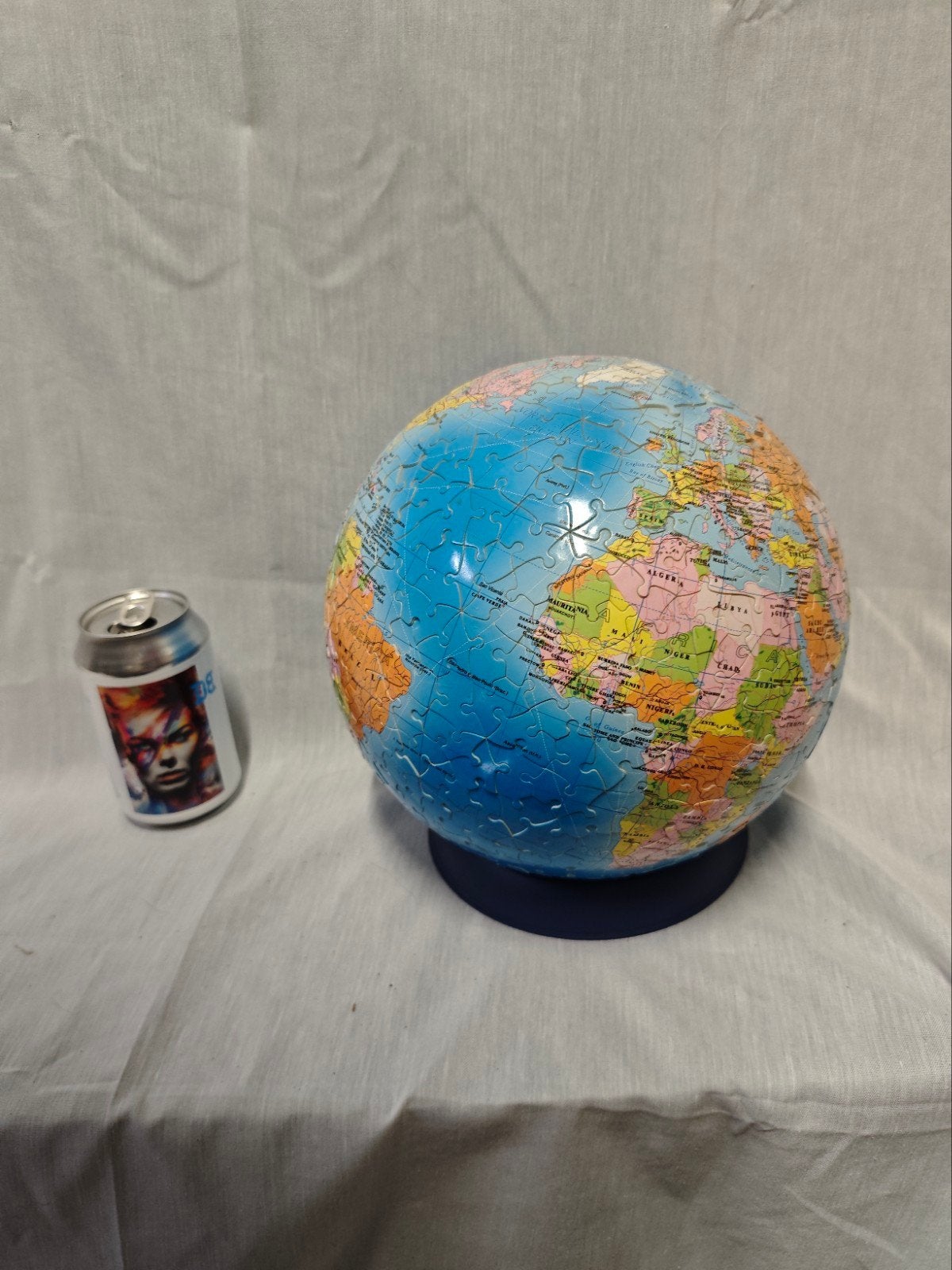 3D Puzzel Wereldbol - Educatief en Decoratief, Hobby en Vrije tijd, Denksport en Puzzels, Ophalen