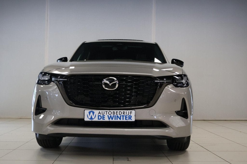 Mazda CX-60 2.5 e-SkyActiv PHEV Homura Plus ., Auto's, Mazda, Automaat, Gebruikt, Zwart, 2500 kg