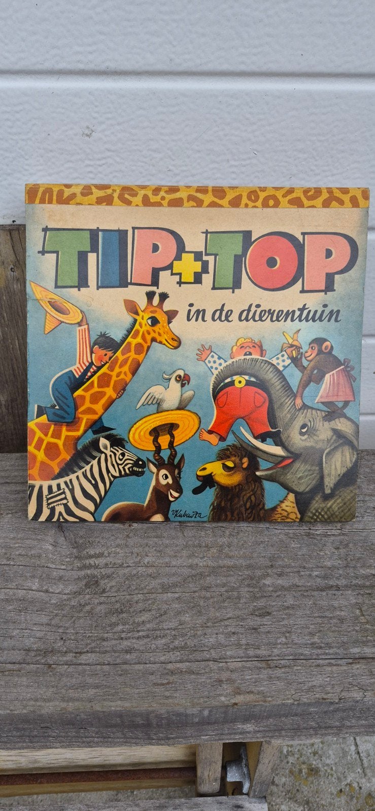 Tip + Top in de dierentuin - Pop-up boek, Ophalen of Verzenden, Gebruikt, Gebruiksvoorwerp