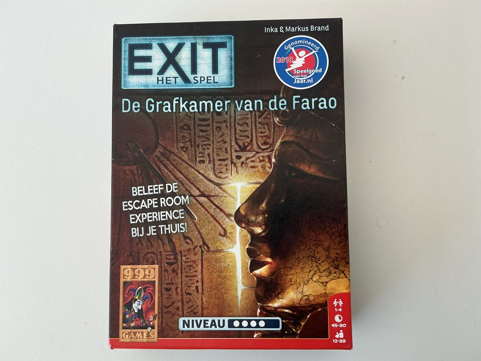 EXIT Het Spel: De Grafkamer van de Farao - Escape Room, Een of twee spelers, Ophalen of Verzenden, Zo goed als nieuw