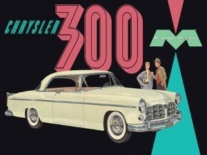 Bouwdoos 1955 Chrysler 300 Moebius, Overige merken, Auto, Groter dan 1:32, Nieuw