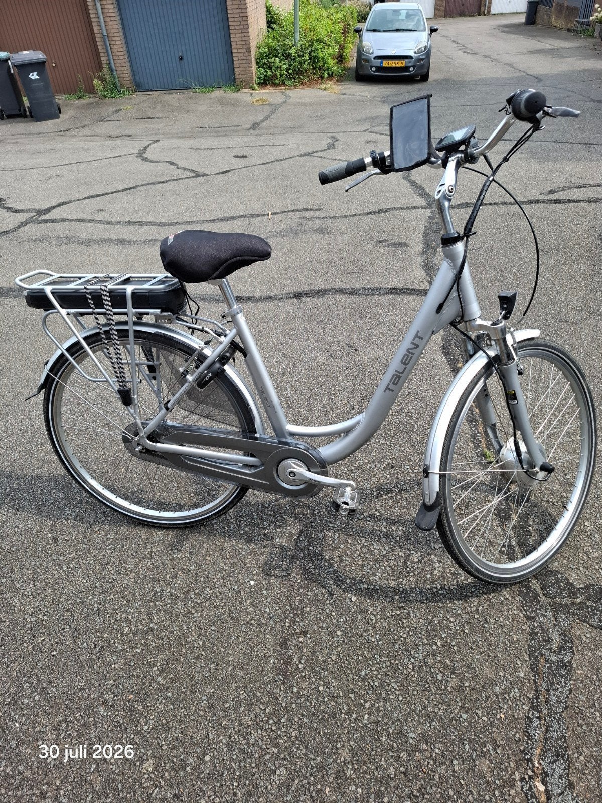 Talent E-bike (mat grijs) met voorwielmotor en 7 versn., Fietsen en Brommers, Elektrische fietsen, 47 tot 51 cm, Ophalen of Verzenden