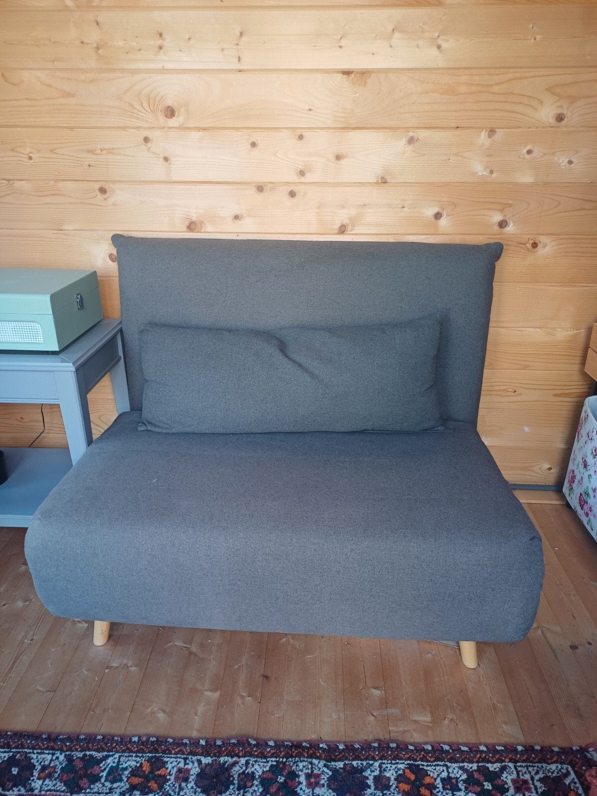 Slaapfauteuil / Slaapstoel - Grijs, Huis en Inrichting, Ophalen, Eenpersoons, Grijs