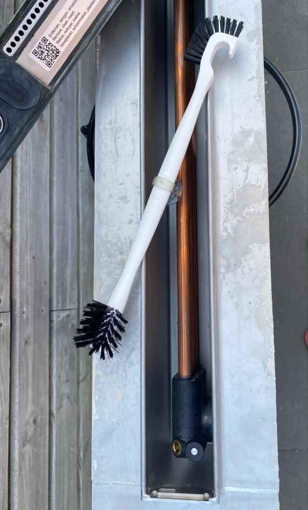 Joulia 5 pijpen douche drain WTW - Energiezuinig, Doe-het-zelf en Verbouw, Sanitair, Ophalen of Verzenden, Gebruikt, Rvs, Douche
