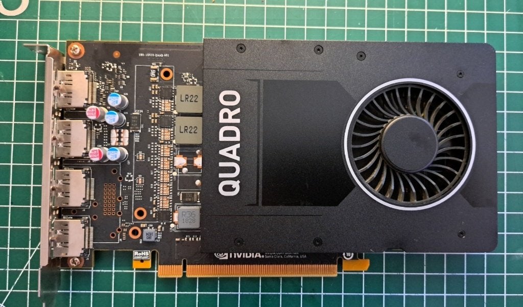 Videokaart P2000, Ophalen of Verzenden, Gebruikt, GDDR5, PCI-Express 3