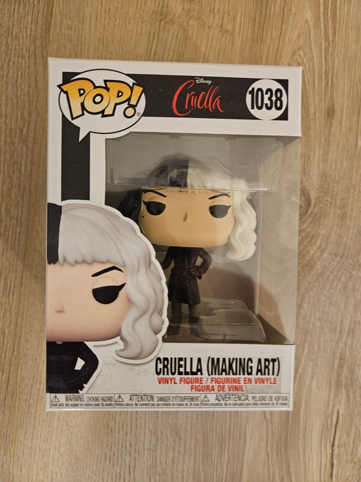 Funko Pop! Disney Cruella (Making Art) #1038, Ophalen of Verzenden, Nieuw
