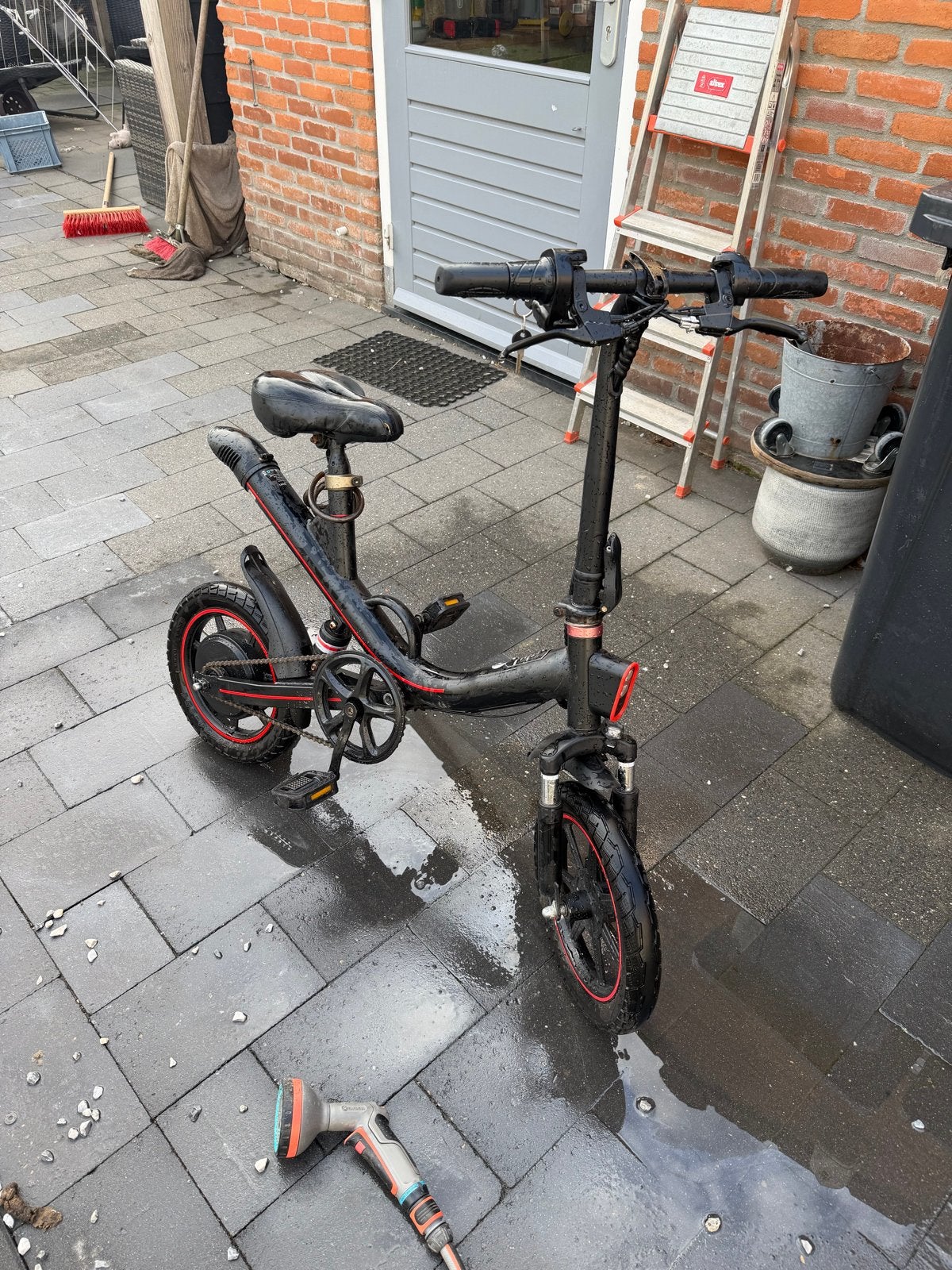 Ouxi V1 elektrische vouwfiets, Overige merken, Minder dan 30 km per accu, Gebruikt, Ophalen of Verzenden
