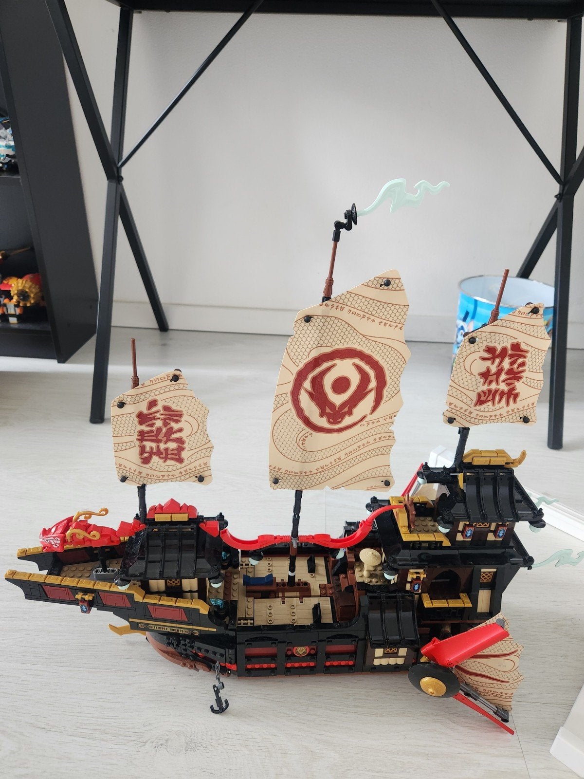 Lego Ninjago Destiny's Bounty Schip, Ophalen of Verzenden, Zo goed als nieuw, Overige merken