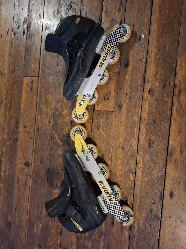 Nijdam Formula Pro Inline Skates, Gebruikt, Inline skates 5 wielen, Dames, Ophalen
