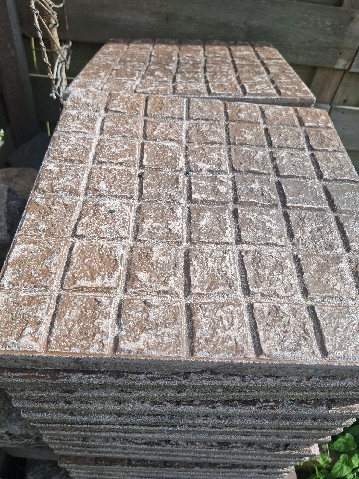 Ruim 11 m2 tuin tegels, Ophalen, Gebruikt, Overige materialen