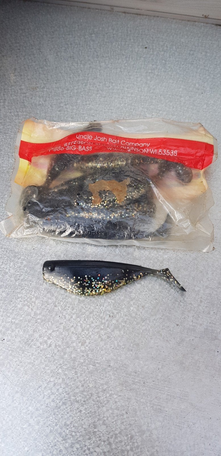 zwarte culprit shads 10 cm zeebaars roofvis, Ophalen of Verzenden, Nieuw, Overige typen
