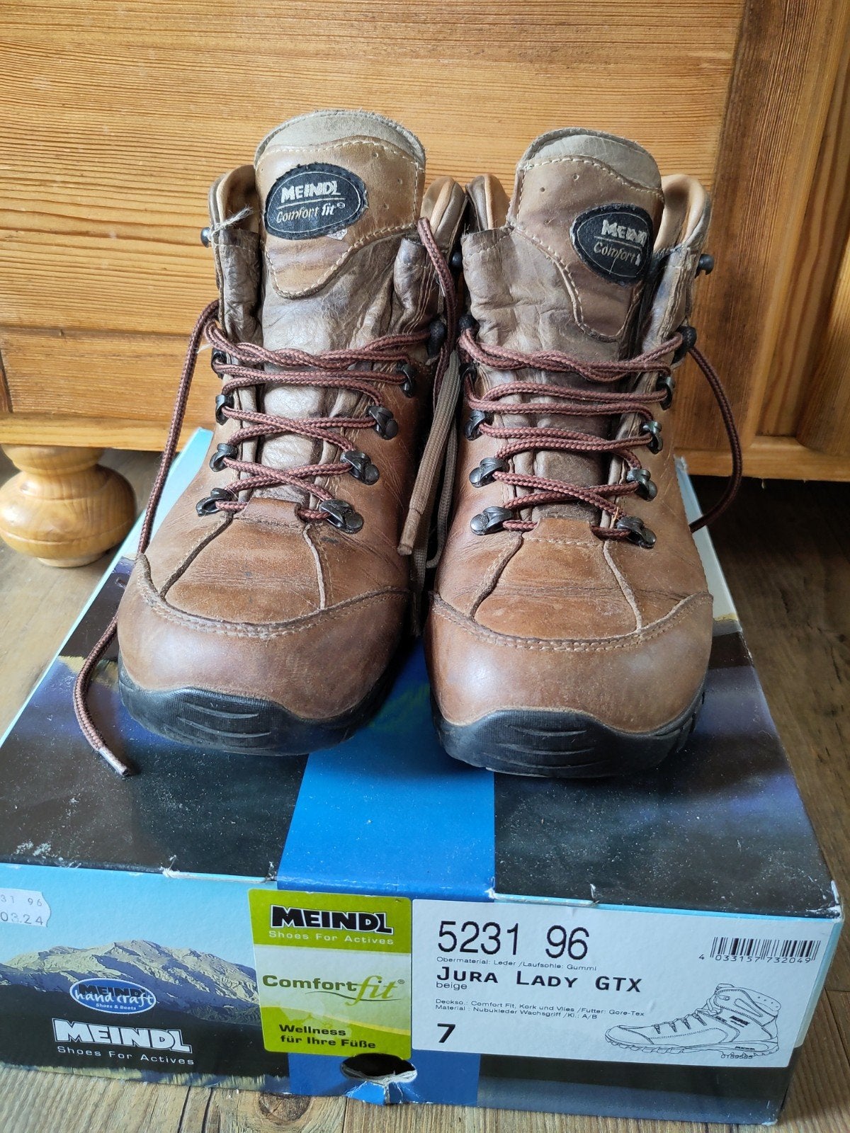 BERGSCHOENEN Brede leest MEINDL JURA LADY GTX Comfort Fi, Meindl, Gedragen, Wandelschoenen, Ophalen of Verzenden