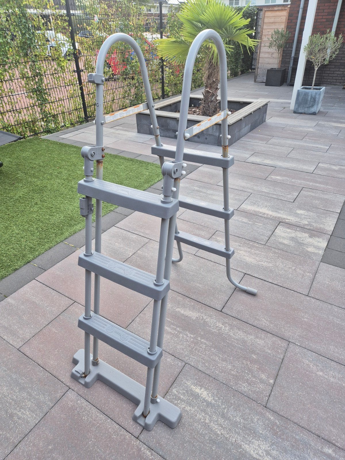 Bestway zwembad trap tot 107 cm, Tuin en Terras, Zwembaden, Ophalen, Gebruikt, Rechthoekig, 80 tot 120 cm