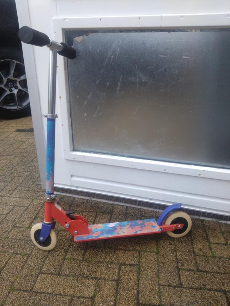 Kleine  opvouwbare kinder step, Ophalen, Gebruikt, Gewone step