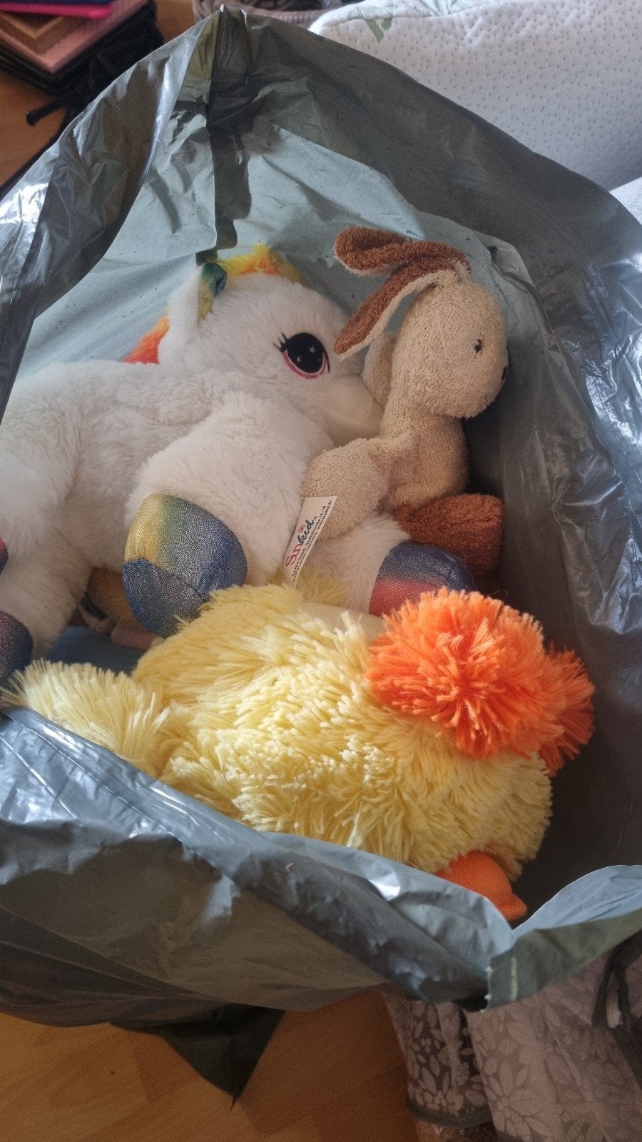 Gratis vuilniszak knuffels, Kinderen en Baby's, Ophalen, Overige typen
