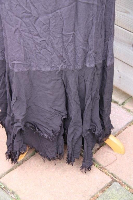 Jurk zwart Bella Donna mt 1 (L/XL) Vaste prijs, Bella Donna, Zwart, Maat 42/44 (L), Ophalen of Verzenden