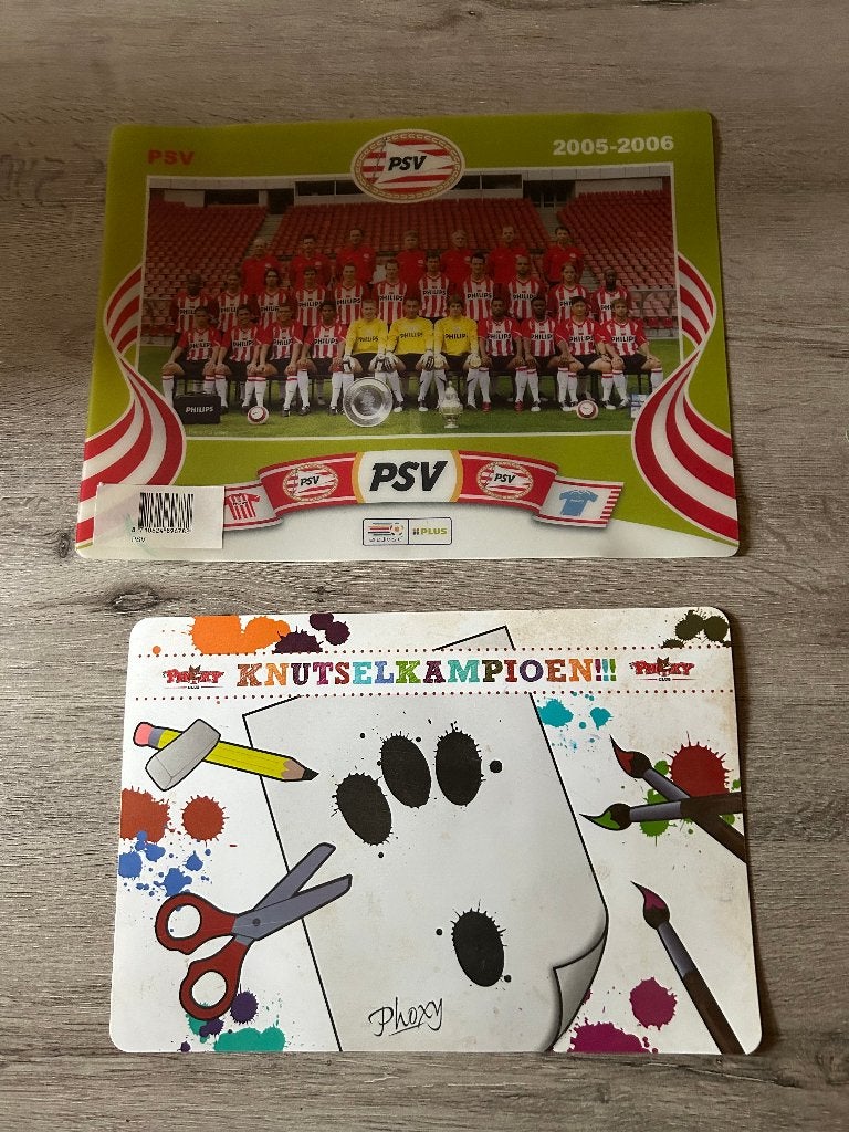 PSV Placemats, Ophalen of Verzenden, Gebruikt, PSV, Overige typen