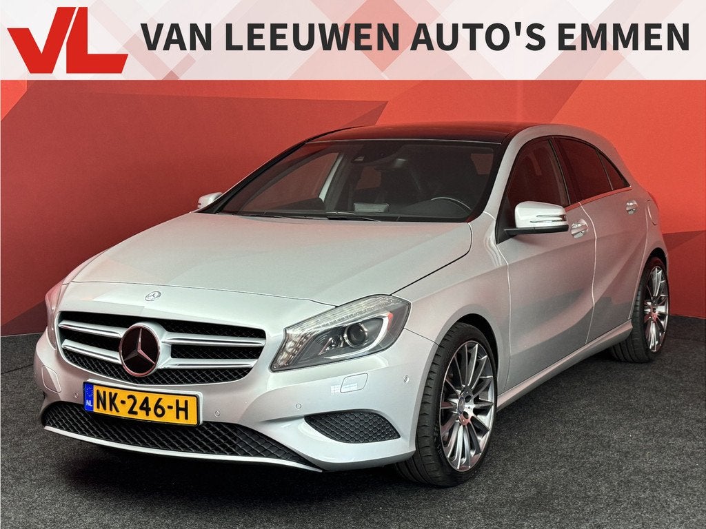 Mercedes-Benz A-Klasse 250 Ambition | Pano | Leer | PDC | Cl, Auto's, Mercedes-Benz, 1345 kg, Gebruikt, 4 cilinders, Leder