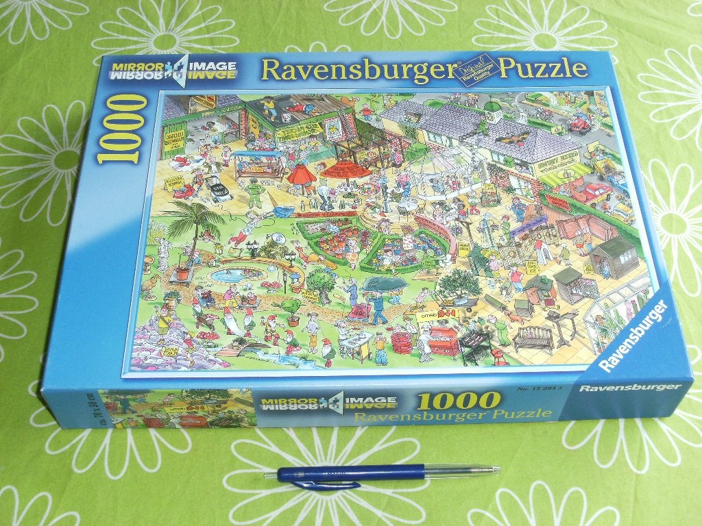 Mirror Image puzzel van Ravensburger - 1000 stukjes, Ophalen of Verzenden, 500 t/m 1500 stukjes, Zo goed als nieuw, Legpuzzel