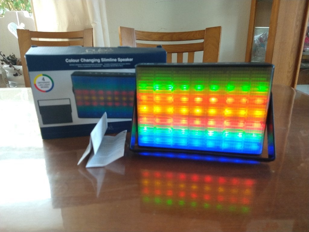 Bluetooth Speaker Pulse met LED Multicolor verlichting, Overige merken, Gebruikt, Party speaker, Ophalen of Verzenden