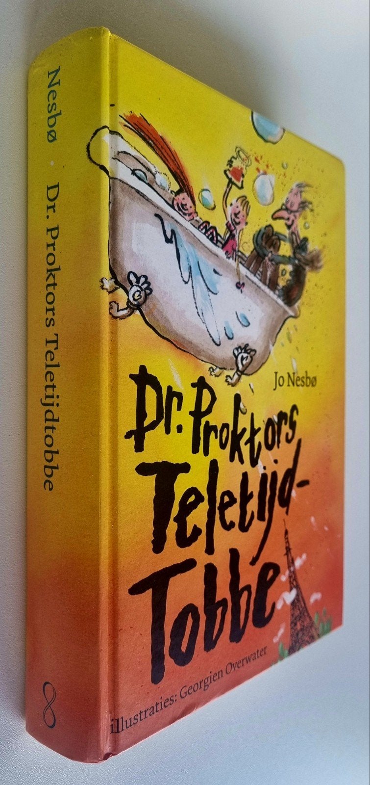 Jo Nesbø - Dr. Proktors Teletijdtobbe, Boeken, Kinderboeken | Jeugd | 10 tot 12 jaar, Jo Nesbø, Ophalen of Verzenden, Zo goed als nieuw