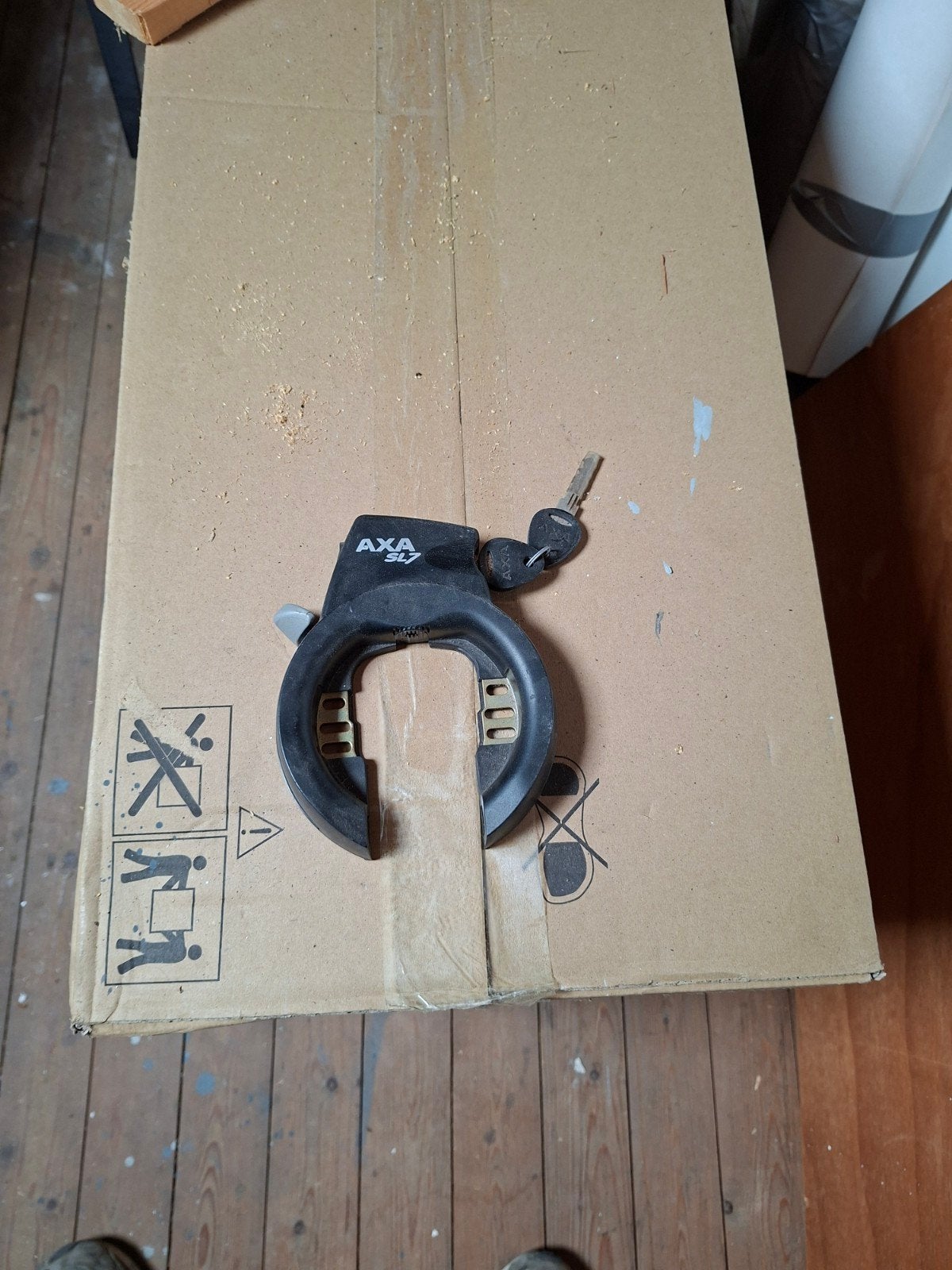 AXA SL7 Ringslot met sleutels, Ophalen, Nieuw, Ringslot