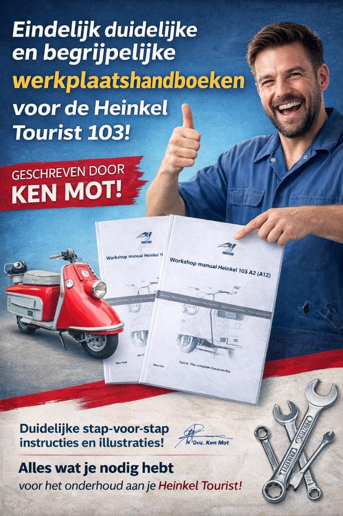 Werkplaatshandboeken Heinkel 103 A1 & 2 met 25% korting, Verzenden, Overige merken