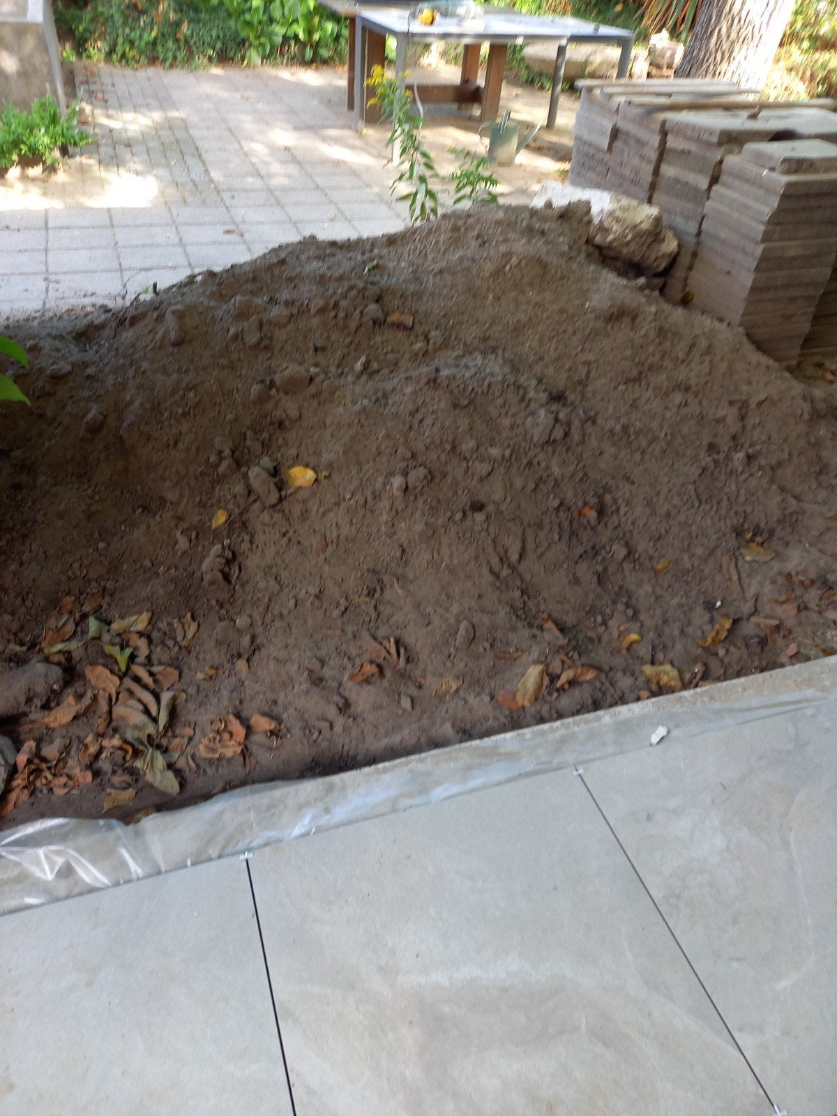 Gratis af te halen: ca. 1,5 kuub tuinaarde, Ophalen