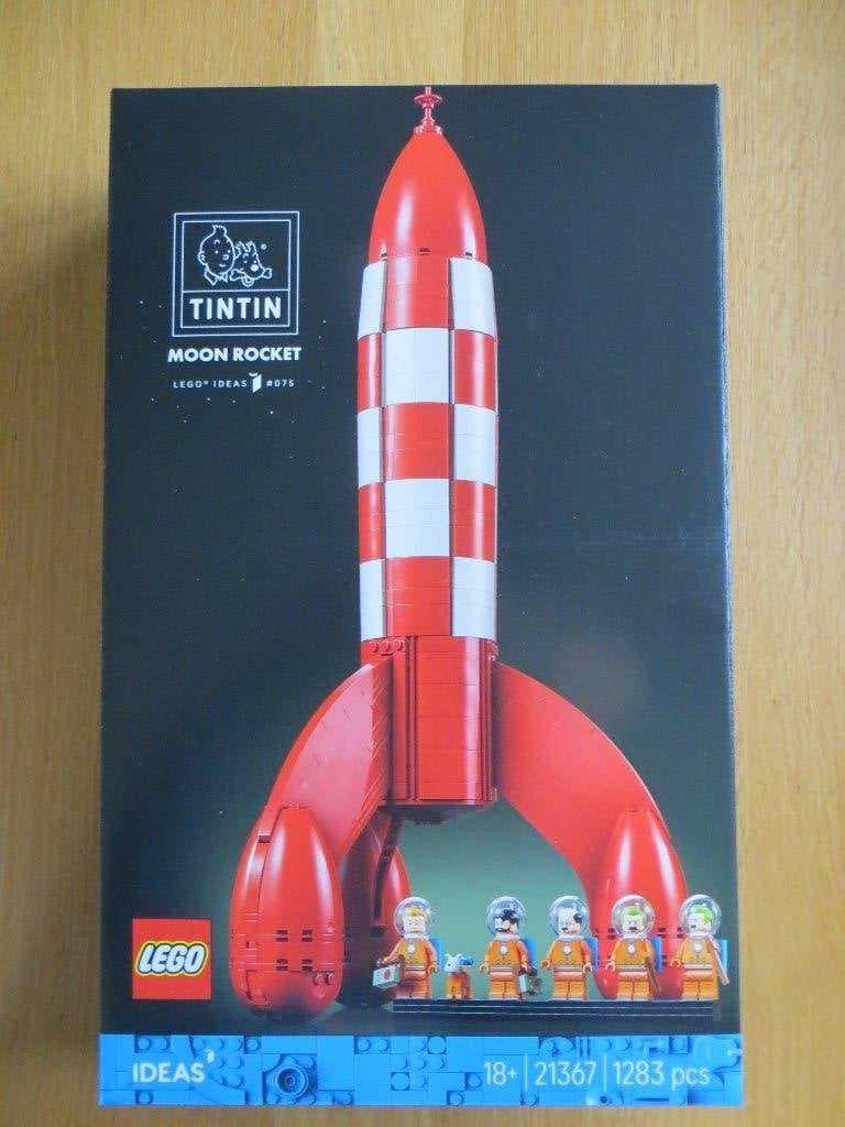 Kuifje- Raket naar de maan - Lego 21367, Kinderen en Baby's, Speelgoed | Duplo en Lego, Nieuw, Lego, Complete set, Ideas, Ophalen of Verzenden