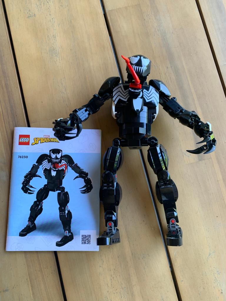 LEGO Marvel Venom Figuur 76230 - Compleet met instructies, Gebruikt, Marvel, Lego, Ophalen of Verzenden