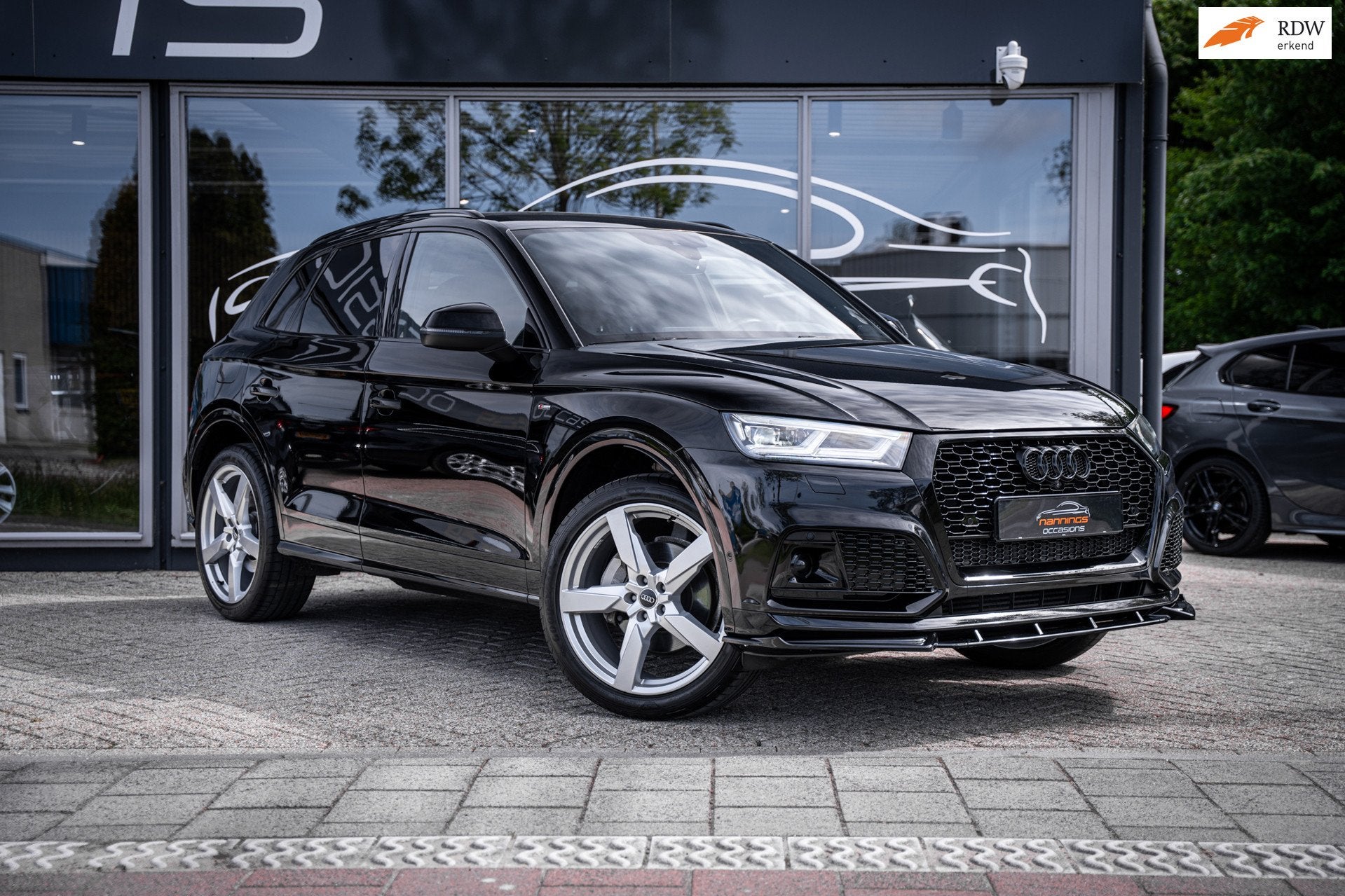 Audi Q5 RSQ5 Look|2.0 TFSI quattro Design Pro Line Plus|Matr, Automaat, Gebruikt, 4 cilinders, Zwart